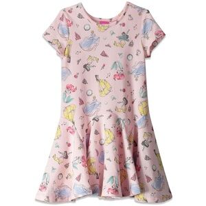Disney Princess Skater Dress in Pale Pink